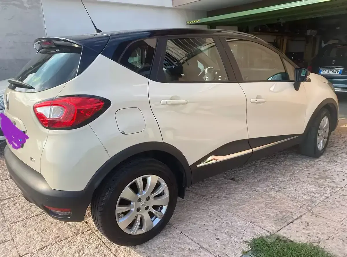 Usata Renault Captur 90 CV (66 kW) 2013 Bianco SUV