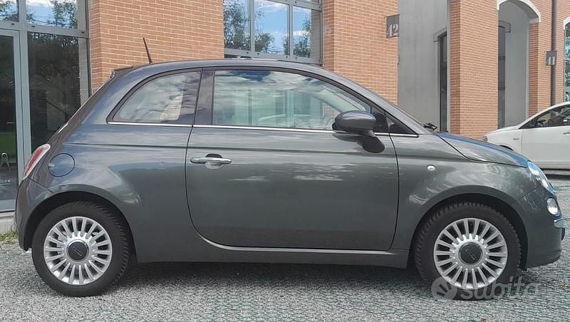 Usata Fiat 500 Lounge 69 CV (50 kW) 2012 Grigio Utilitaria