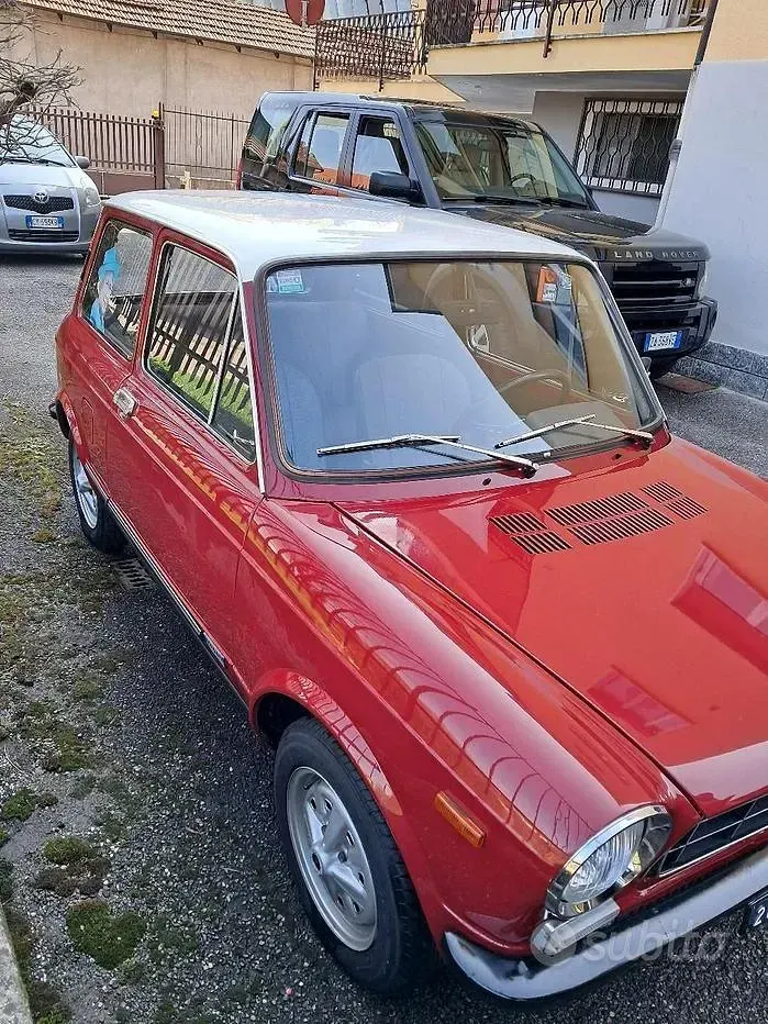 Usata Autobianchi A112 1970 Rosso Utilitaria
