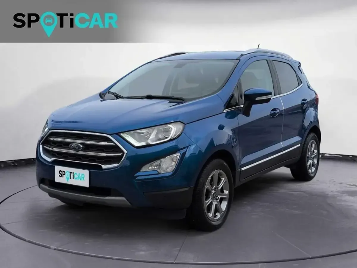 Usata Ford Ecosport Titanium 99 CV (72 kW) 2019 Blu SUV