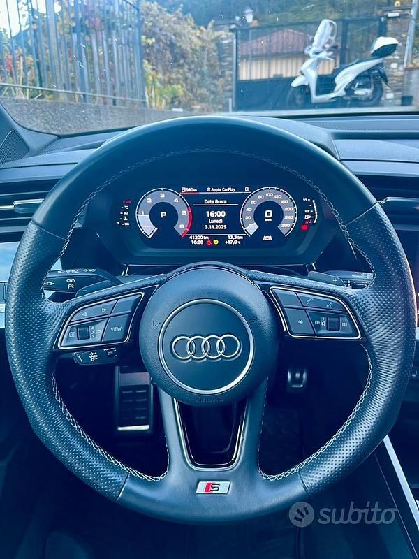 Usata Audi A3 S-Line 116 CV (85 kW) 2022 Blu/azzurro Berlina