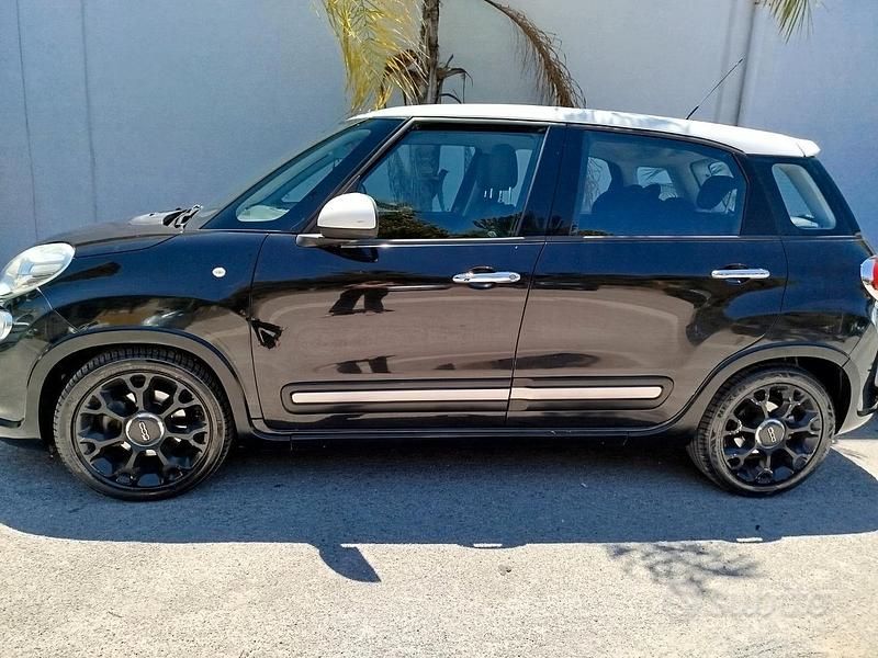 Usata Fiat 500L 85 CV (62 kW) 2015 Nero Monovolume