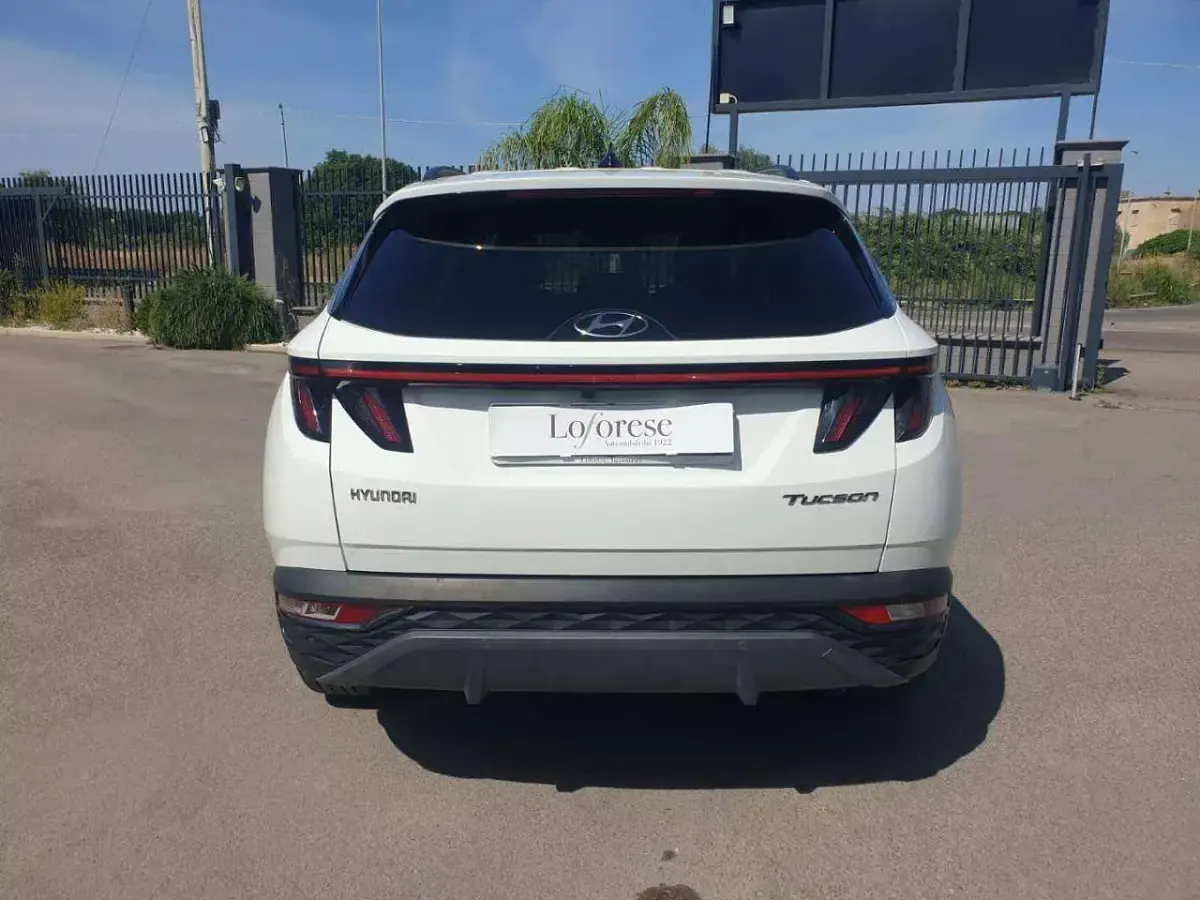 Usata Hyundai Tucson 150 CV (110 kW) 2022 Bianco SUV