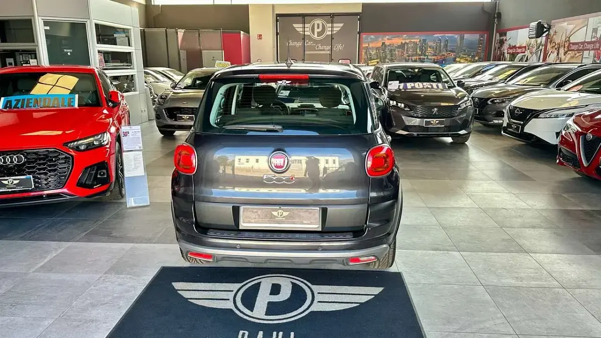 Usata Fiat 500L Cross 95 CV (69 kW) 2021 Grigio metallizzato Monovolume