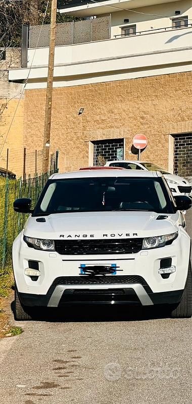 Usata Land Rover Range Rover evoque Dynamic 190 CV (139 kW) 2012 Bianco SUV