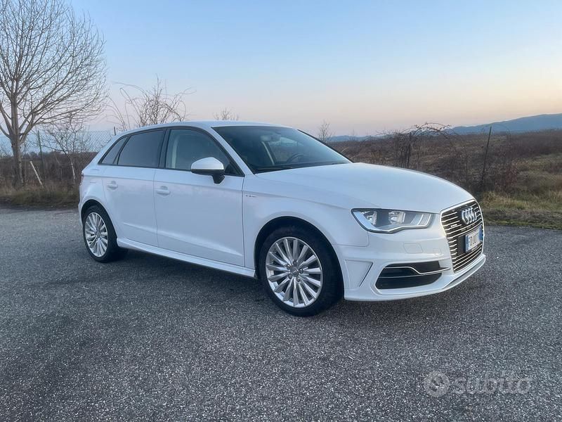 Usata Audi A3 150 CV (110 kW) 2016 Bianco Berlina