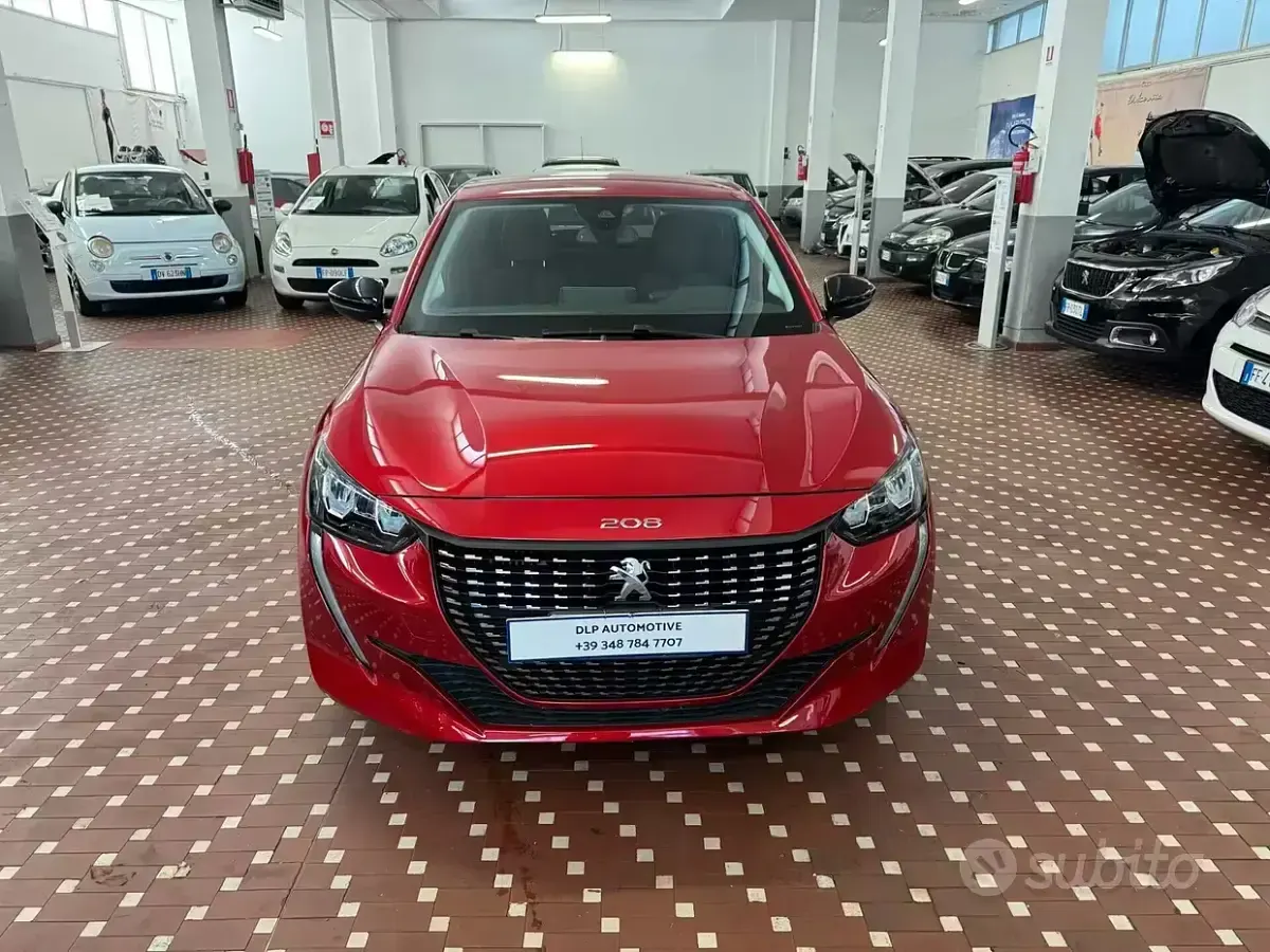 Usata Peugeot 208 GTi 101 CV (74 kW) 2022 Rosso Utilitaria
