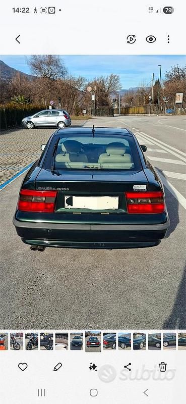 Usata Opel Calibra 1994 Verde Coupé