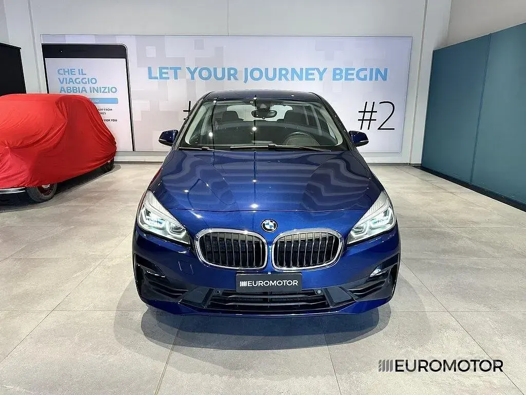 Usata BMW 216 Active Tourer Efficient Dynamics 115 CV (84 kW) 2021 Blu Monovolume