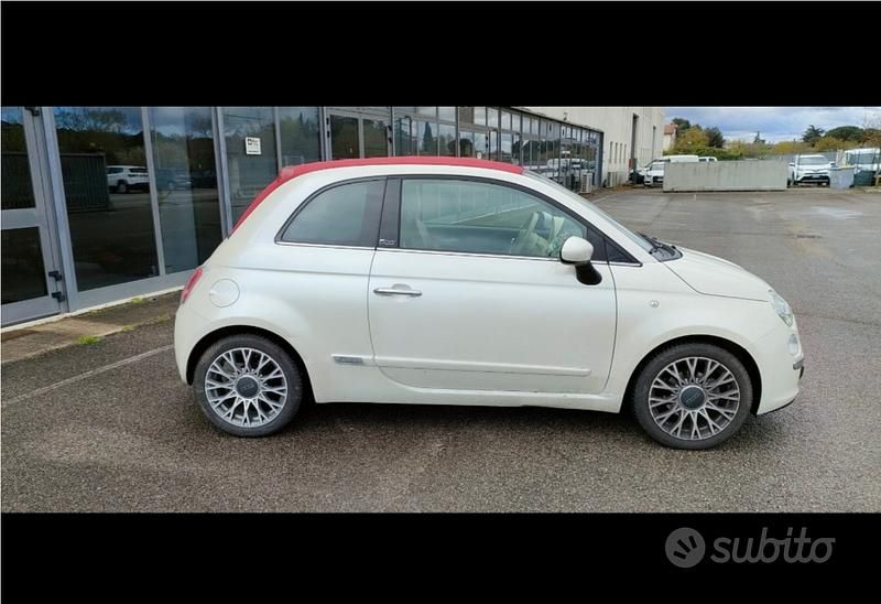 Usata Fiat 500 95 CV (69 kW) 2012 Bianco