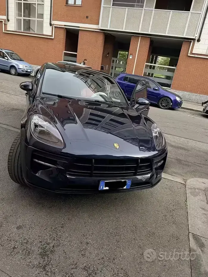 Usata Porsche Macan 265 CV (194 kW) 2021 Blu SUV