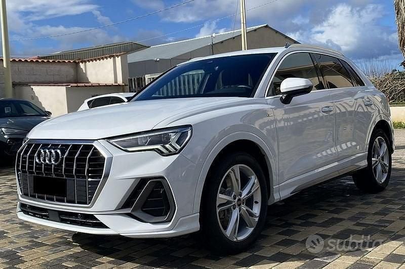 Usata Audi Q3 S-Line 200 CV (147 kW) 2022 Bianco SUV