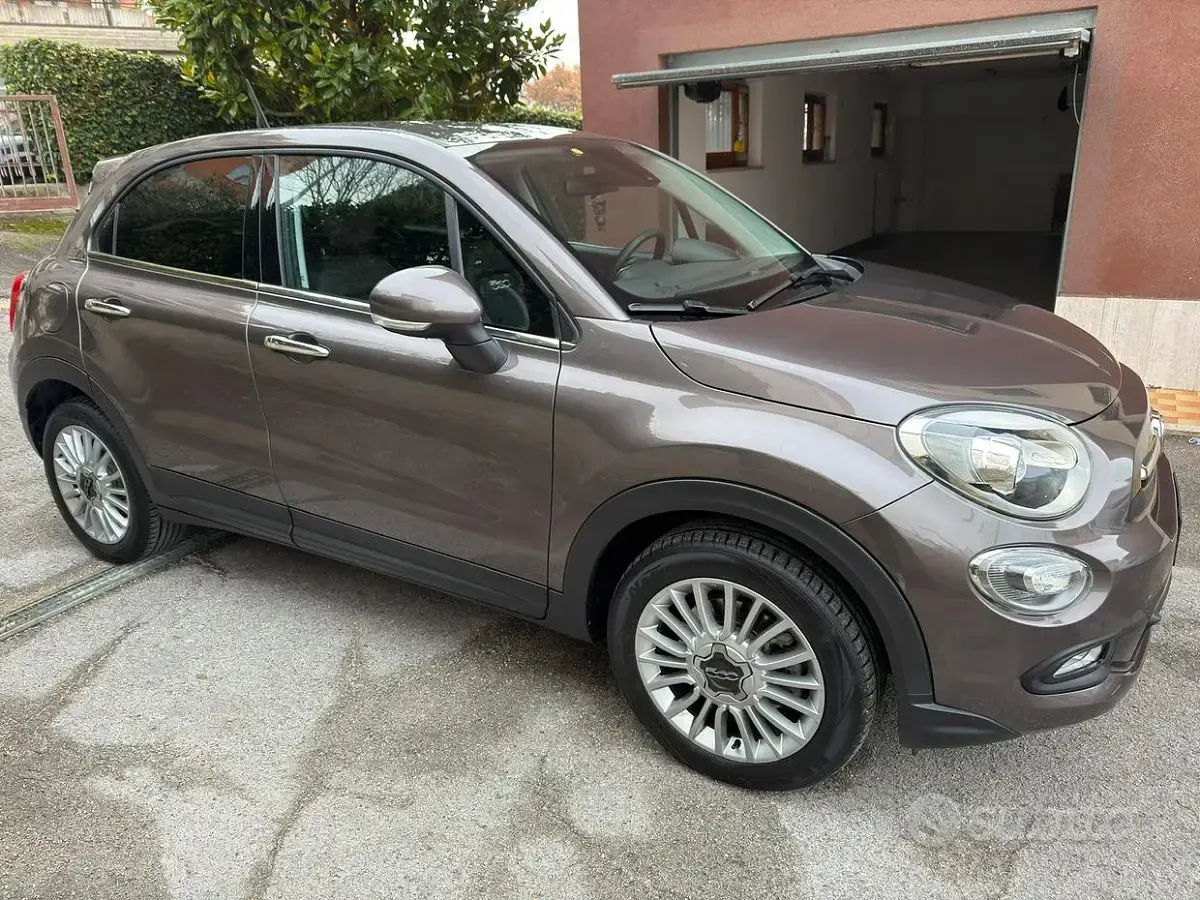 Usata Fiat 500X 95 CV (69 kW) 2017 Marrone SUV