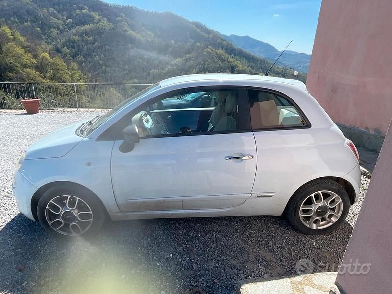 Usata Fiat 500 95 CV (69 kW) 2010 Blu Berlina