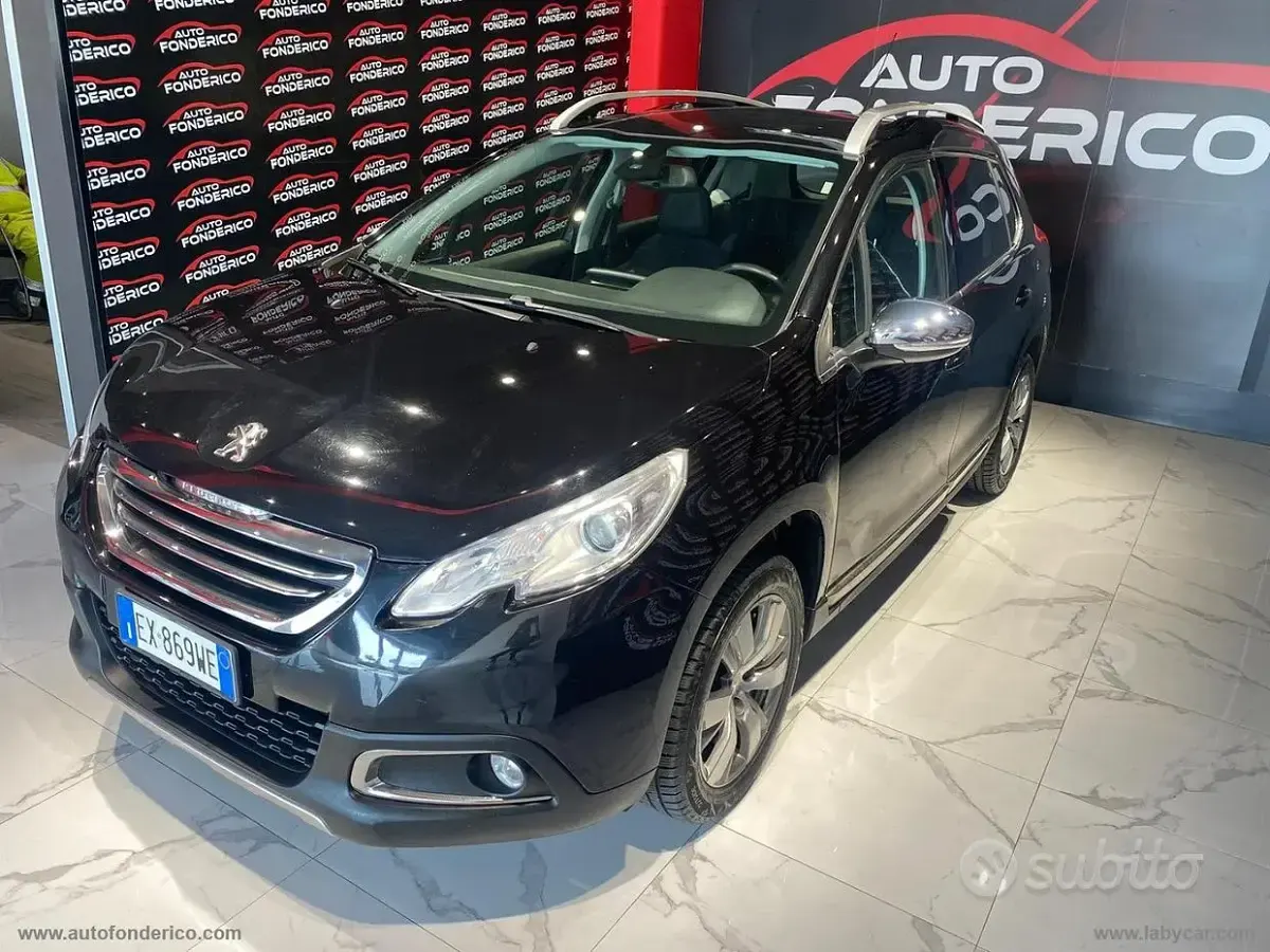 Usata Peugeot 2008 Allure 92 CV (67 kW) 2014 Nero SUV