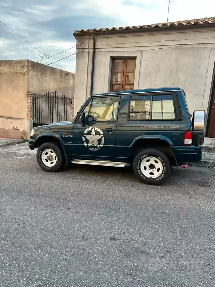 Usata Hyundai Galloper 100 CV (73 kW) 1998 Blu SUV