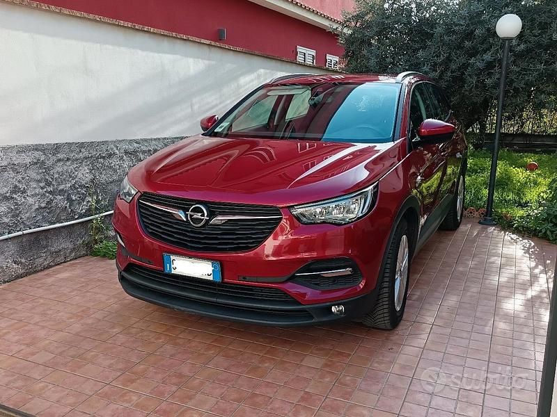 Usata Opel Grandland X S 131 CV (96 kW) 2020 Rosso SUV