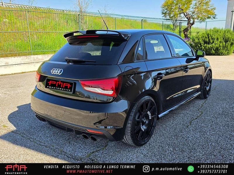 Usata Audi S1 Sportback Ambiente 310 CV (228 kW) 2017 Nero Utilitaria