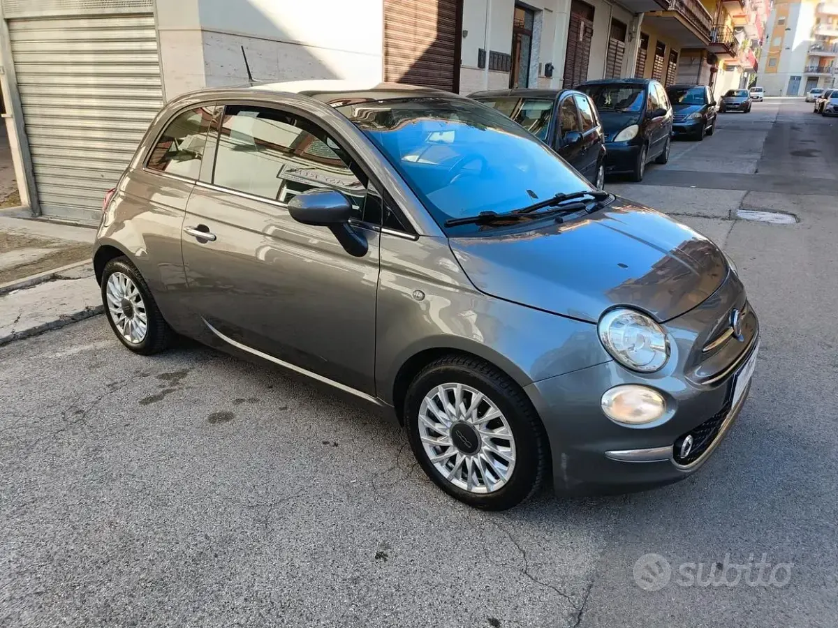 Usata Fiat 500 Lounge 95 CV (69 kW) 2016 Grigio Utilitaria