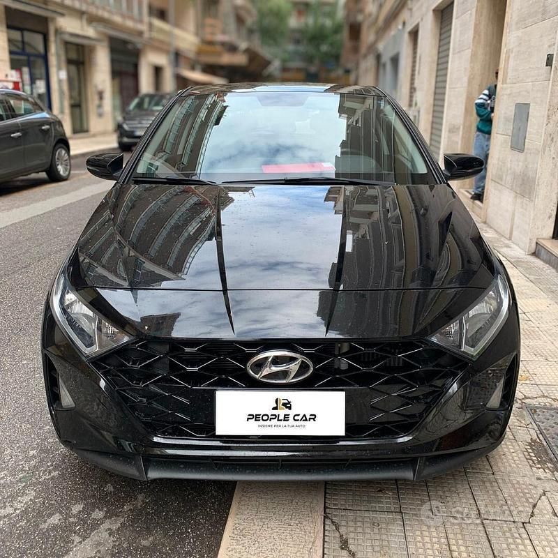 Brugt Hyundai i20 101 HK (74 kW) 2021 Sort Hatchback