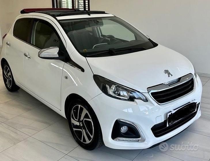 Usata Peugeot 108 82 CV (60 kW) 2014 Bianco Utilitaria