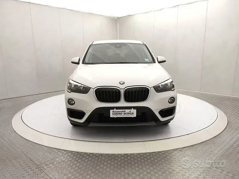 Usata BMW X1 Advantage 116 CV (85 kW) 2016 Bianco SUV