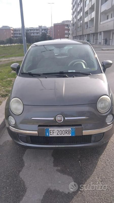Usata Fiat 500 69 CV (50 kW) 2011 Grigio Berlina