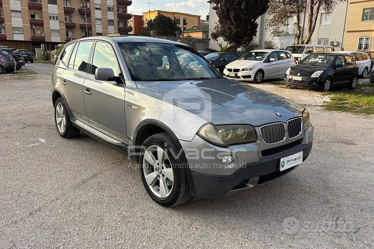 Usata BMW X3 Efficient Dynamics 218 CV (160 kW) 2007 Grigio SUV