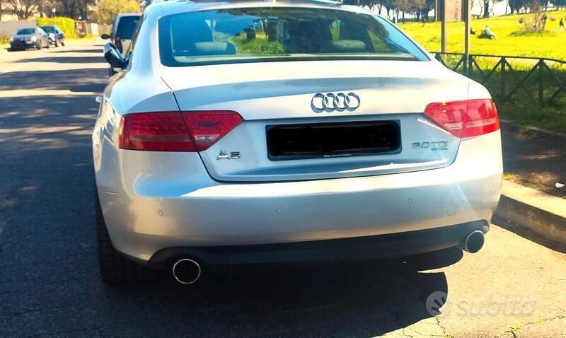 Usata Audi A5 S-Line 240 CV (176 kW) 2009 Grigio Coupé
