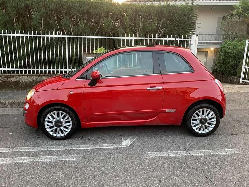 Usata Fiat 500 Lounge 69 CV (50 kW) 2014 Rosso Utilitaria