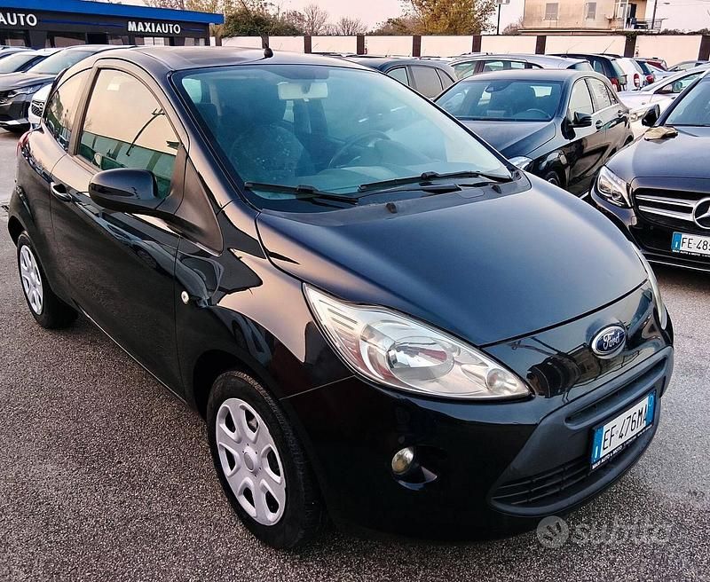 Usata Ford Ka 69 CV (50 kW) 2011 Nero Berlina