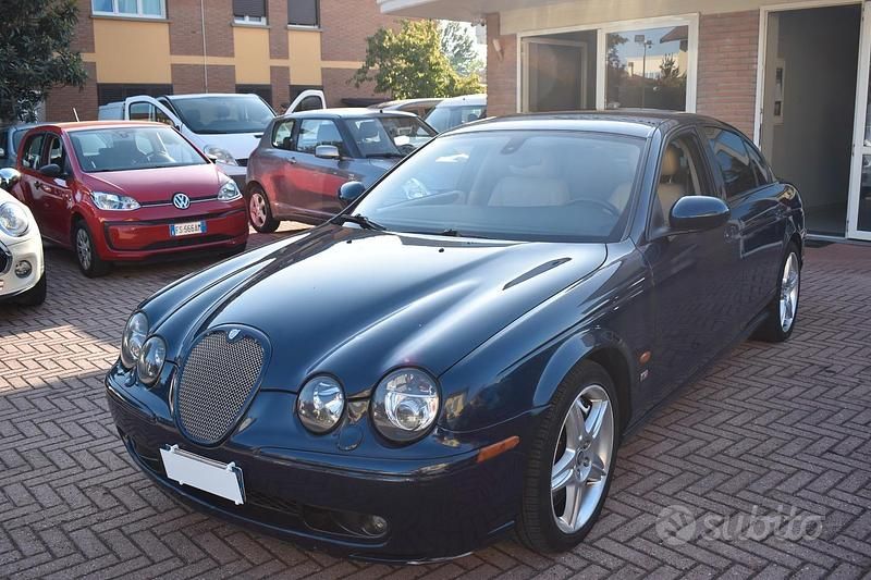 Blu Usata 2002 Jaguar S-Type R Tre volumi | 14.500 € - Immagine 1/4