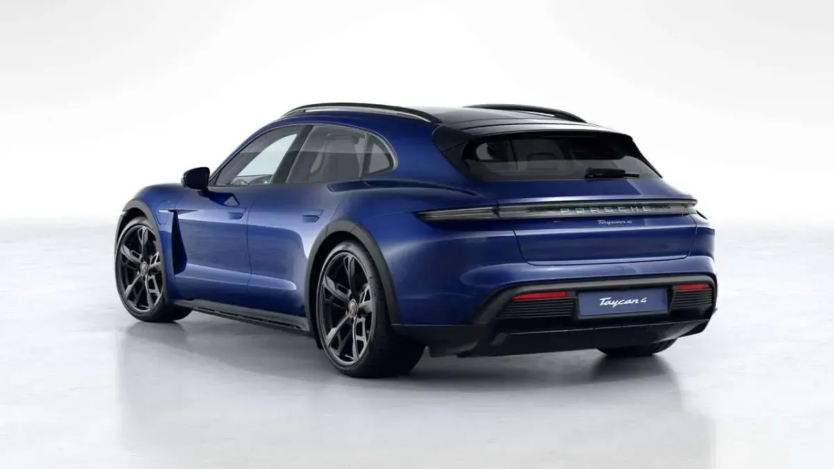 Usata Porsche Taycan Cross Turismo 350 kW (476 CV) 2023 Blu genziana Station wagon