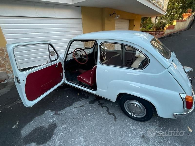 Usata Fiat 600 1960 Bianco Utilitaria