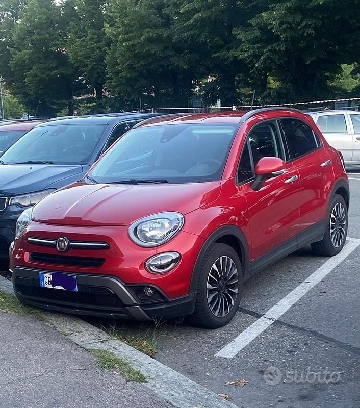 Usata Fiat 500 Cross 120 CV (88 kW) 2020 Rosso Station wagon