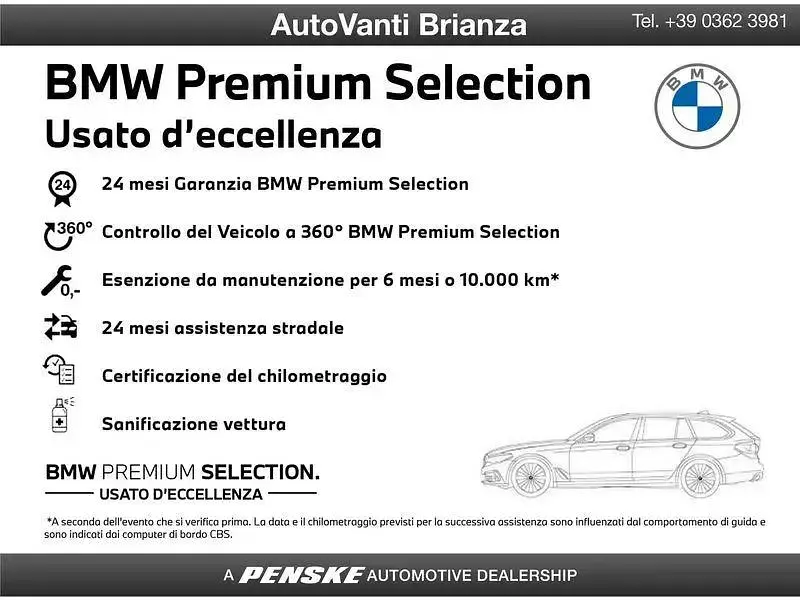 Usata BMW 225 Active Tourer Luxury Line 136 CV (100 kW) 2022 Bianco Monovolume