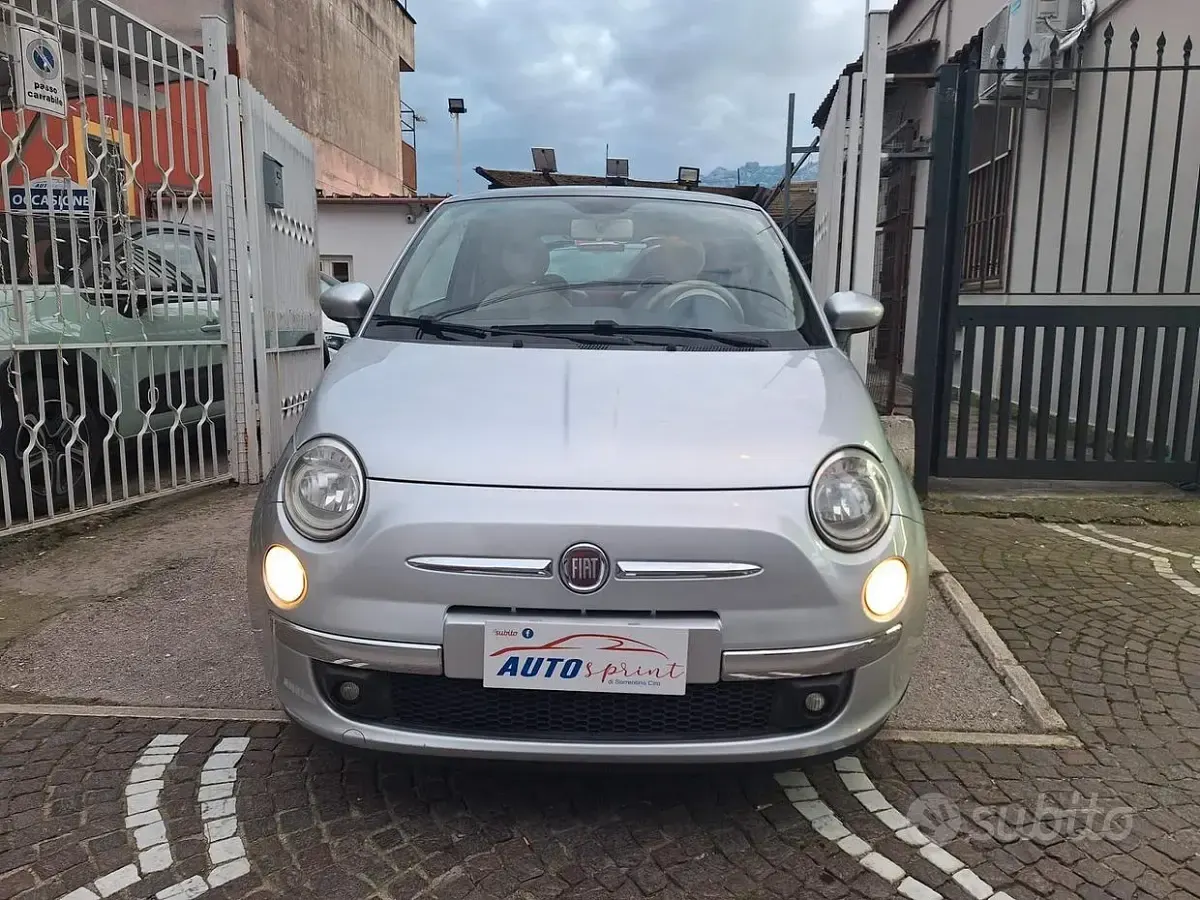 Usata Fiat 500 Lounge 69 CV (50 kW) 2012 Grigio Berlina