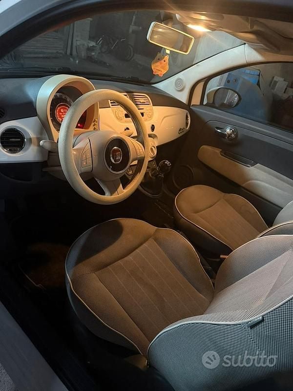 Usata Fiat 500 2008 Bianco Utilitaria