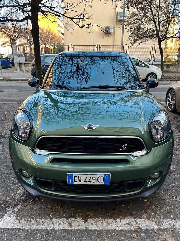 Usata Mini Paceman 145 CV (106 kW) 2014 Verde Utilitaria