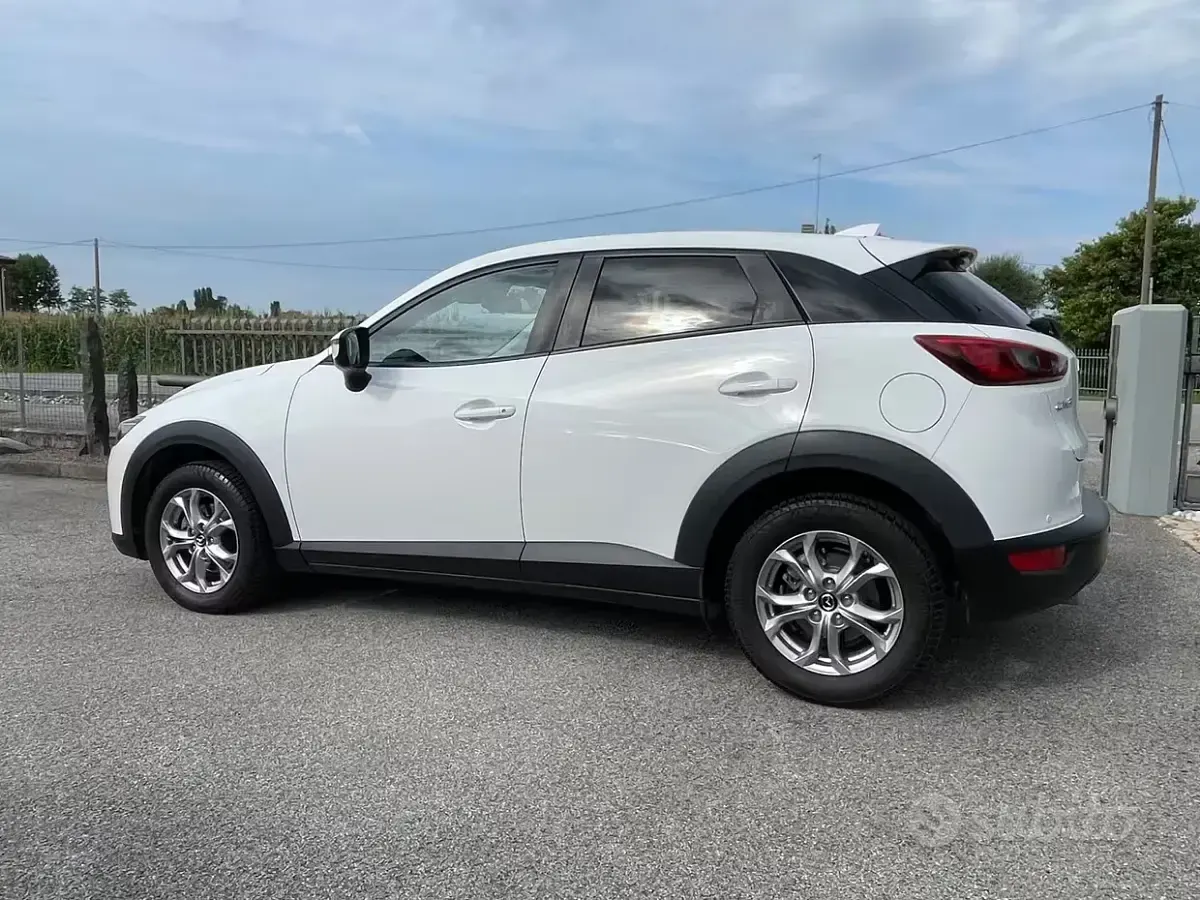 Usata Mazda CX-3 Evolve 105 CV (77 kW) 2017 Bianco SUV