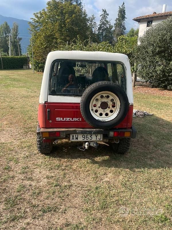 Usata Suzuki Samurai 69 CV (50 kW) 1993 Rosso SUV