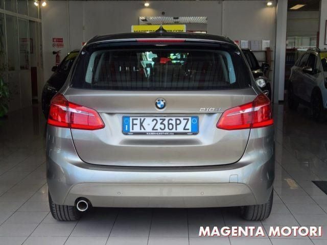Usata BMW 218 Active Tourer Advantage 150 CV (110 kW) 2017 Grigio Monovolume