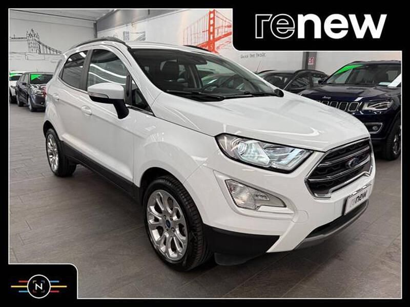 Usata Ford Ecosport Titanium S 125 CV (91 kW) 2021 Bianco SUV