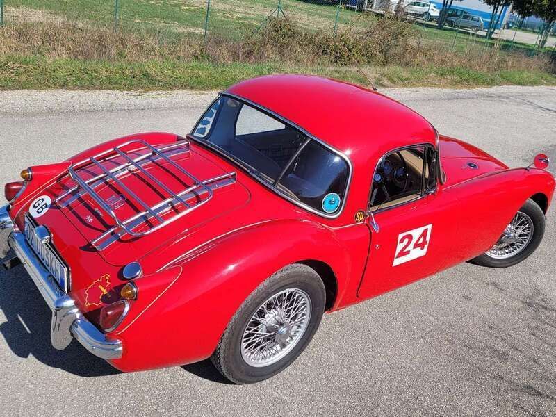 Usata MG MGA 1961 Rosso Coupé