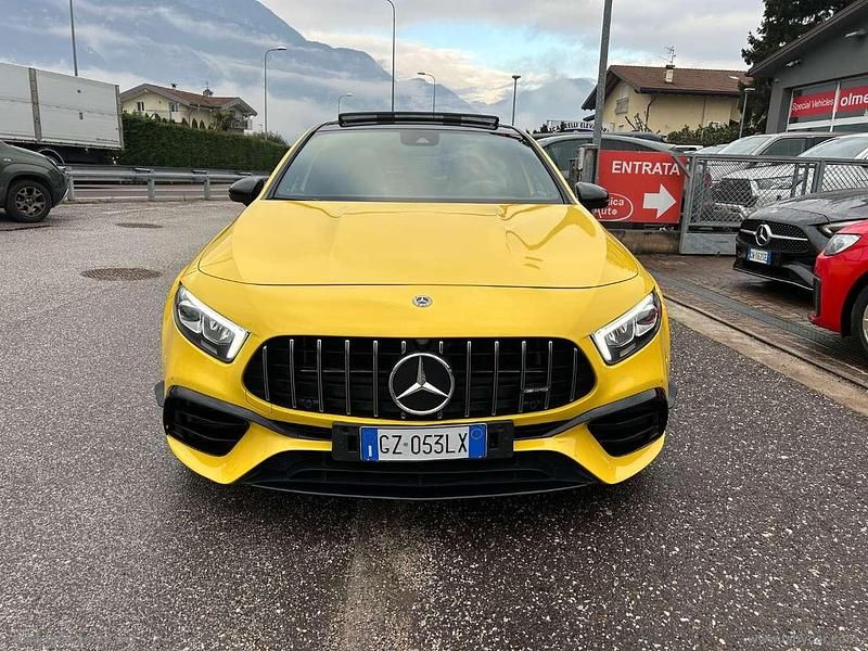 Usata Mercedes A45 AMG Premium 421 CV (309 kW) 2020 Giallo Berlina