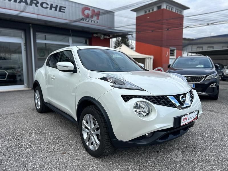 Usata Nissan Juke Acenta 110 CV (80 kW) 2016 Bianco SUV