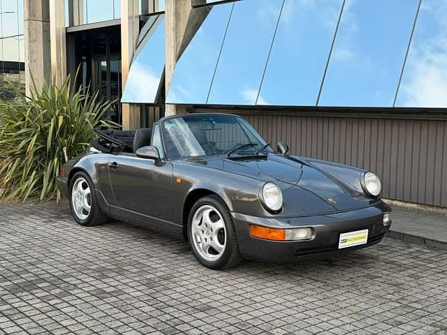 Usata Porsche 911 Carrera Cabriolet 250 CV (183 kW) 1991 Grigio ardesia Cabrio