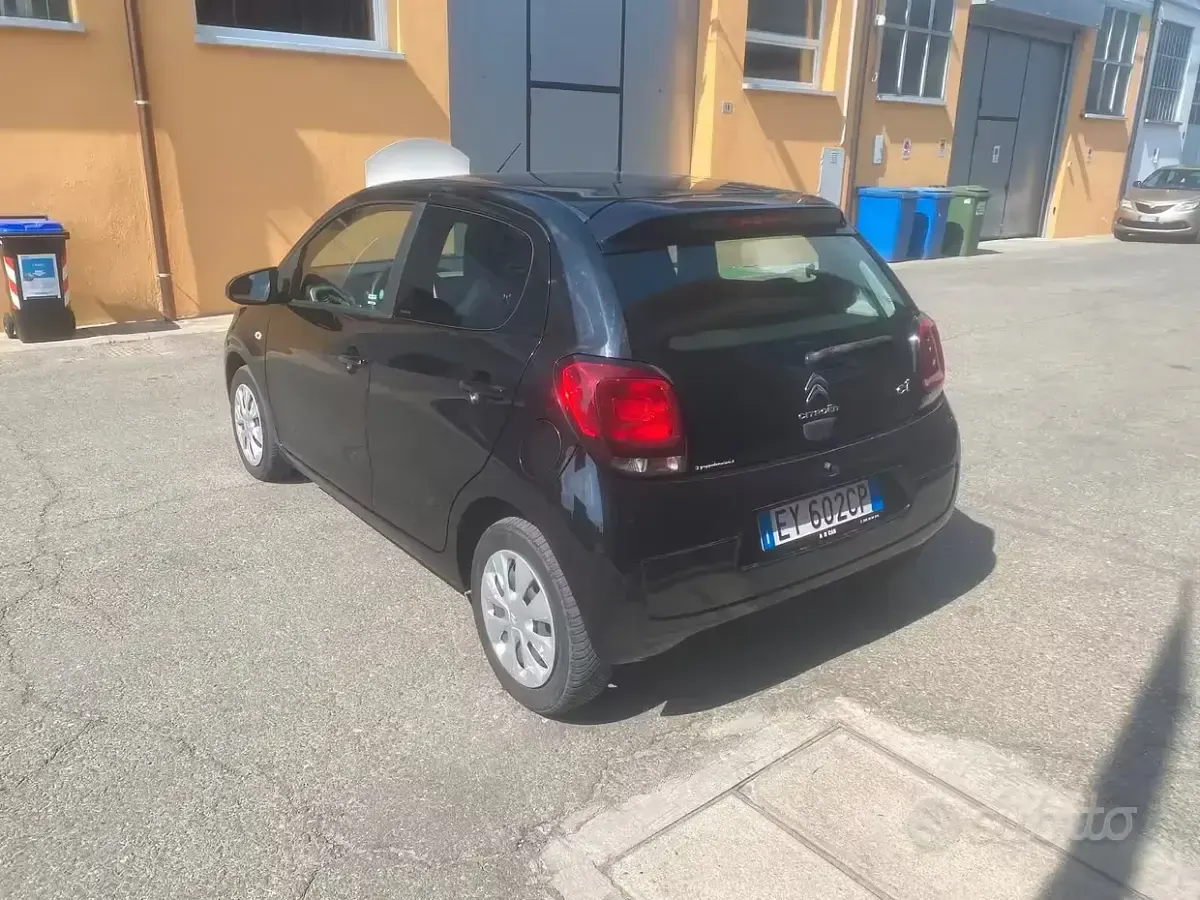 Usata Citroën C1 Feel 69 CV (50 kW) 2015 Nero Utilitaria