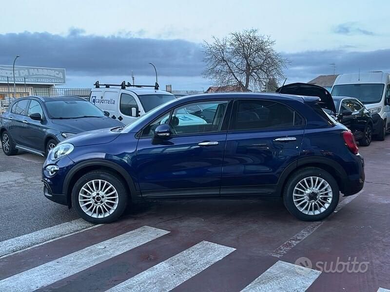 Usata Fiat 500X Connect 130 CV (95 kW) 2022 Blu SUV
