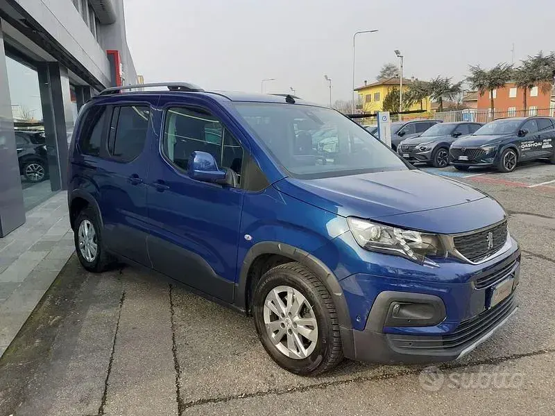 Usata Peugeot Rifter Allure 131 CV (96 kW) 2018 Blu Monovolume